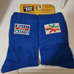 Blue Q Multi-Task Master Socks - Vibrant Blue